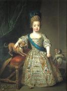 Portrait of Louis XV as a child unknow artist